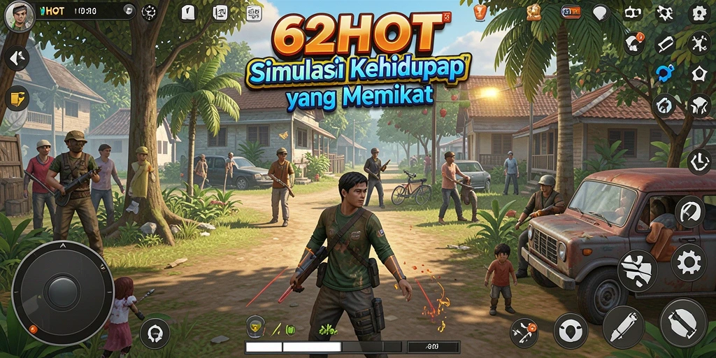 Tangkapan layar <strong>62HOT</strong> menunjukkan pengalaman gameplay simulasi yang menarik.