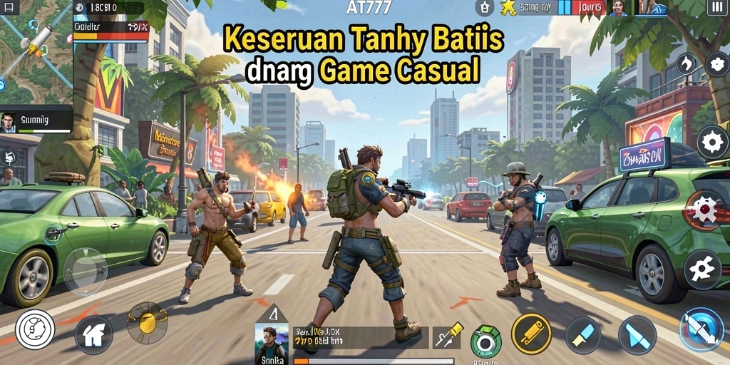 Tampilan gameplay AT777 yang seru dan penuh warna.