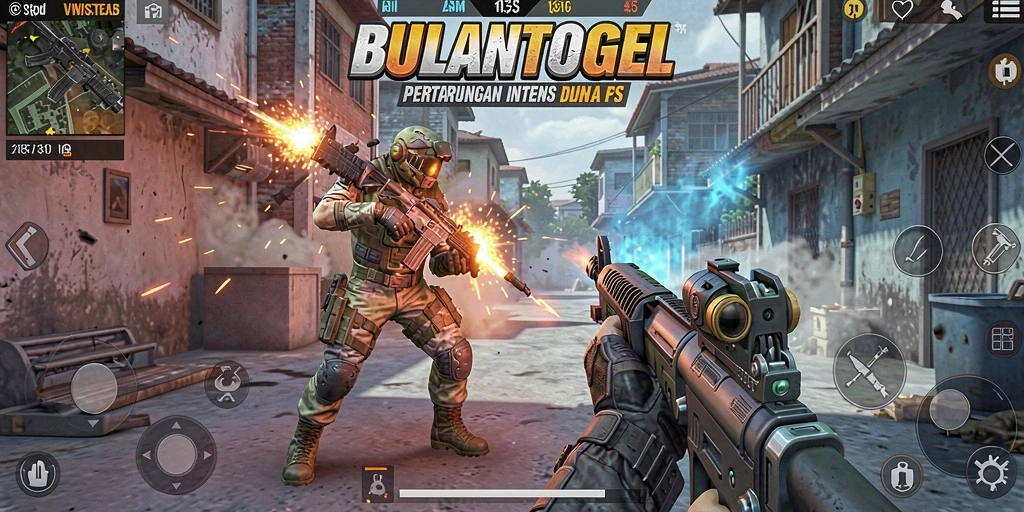 Tampilan mendalam gameplay seru di BULANTOGEL.