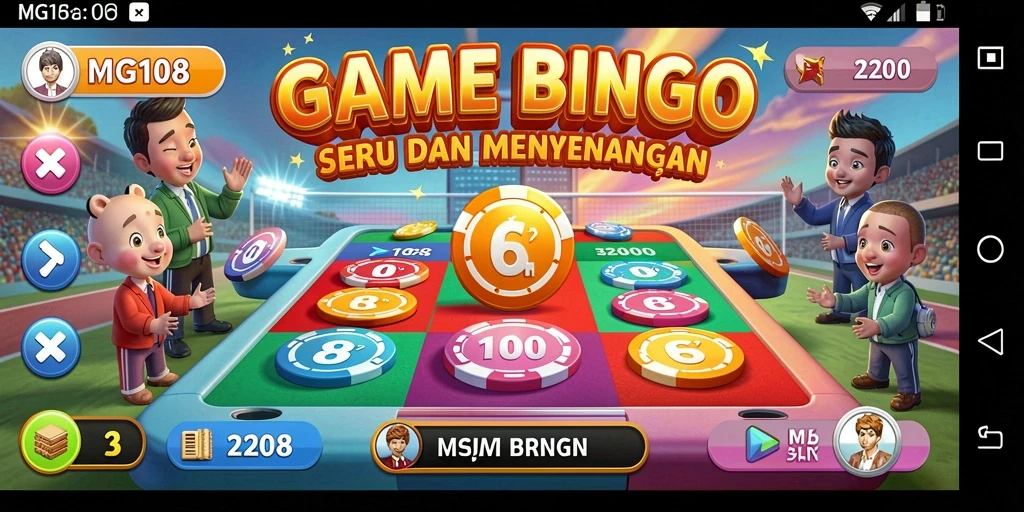Tampilan gameplay MG108 yang seru dan interaktif.