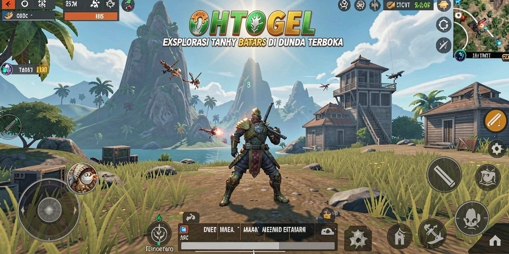 Gameplay OHTOGEL yang menarik di dunia terbuka.