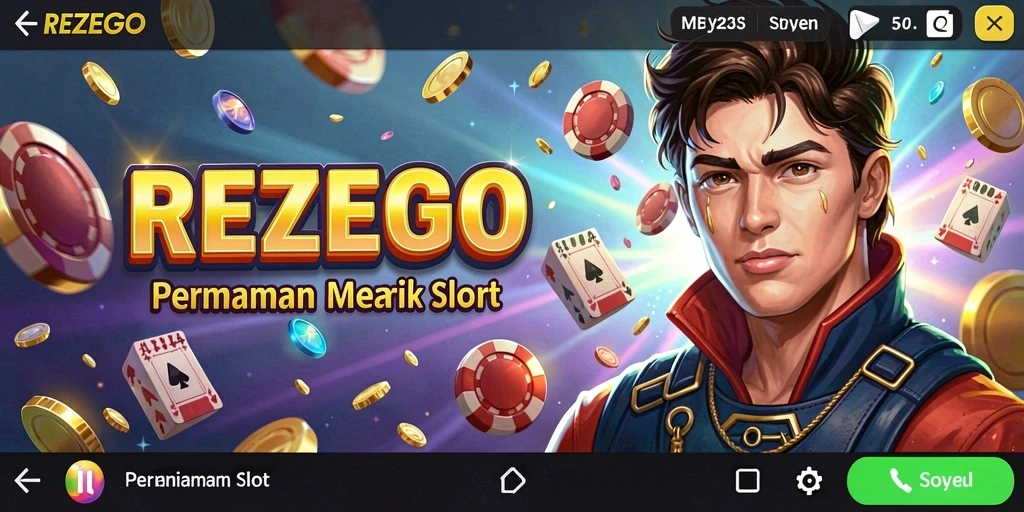 Screenshot gameplay REZEGO yang menampilkan pengalaman bermain Slot yang seru.